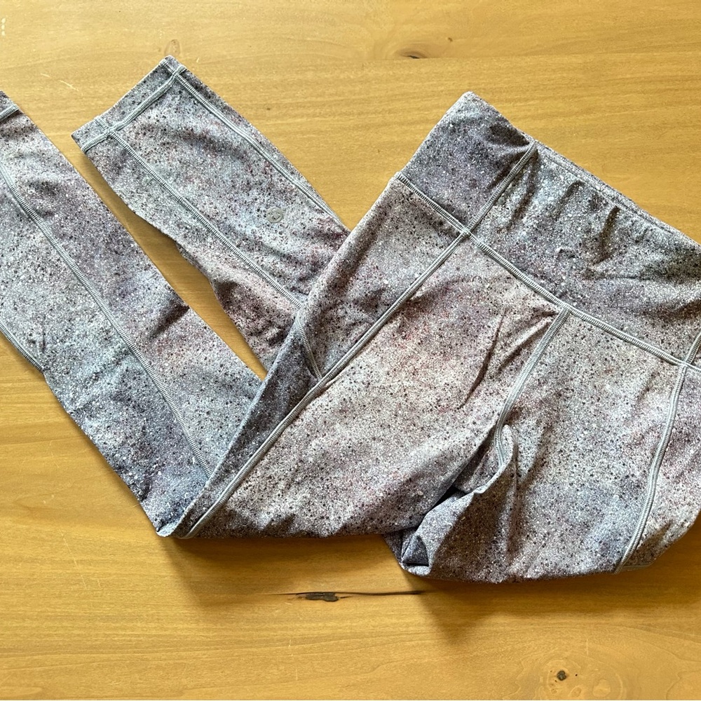 lululemon athletica Speckled Gray Leggings
